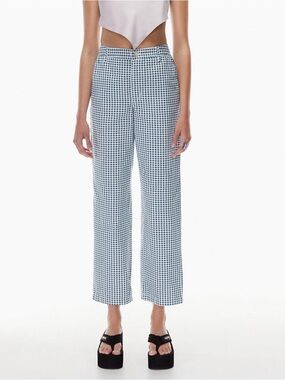 Aritzia Sunday Best Jaden Pant in Gingham